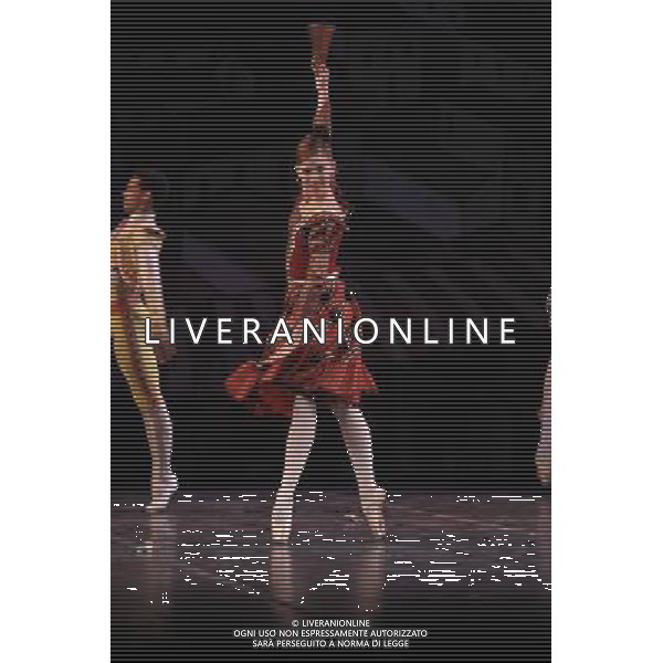 Ballet Nacional De Cuba perform scenes of Act I and Act III from Don Quixote part of the Magia De La Danza at the London Coliseum. /Agenzia Aldo Liverani Sas - ITALY ONLY - IL BALLETTO NAZIONALE DI CUBA DURANTE UNA SCENA DEL 1¡ E 3¡ ATTO DEL DON CHISCIOTTE A LONDRA