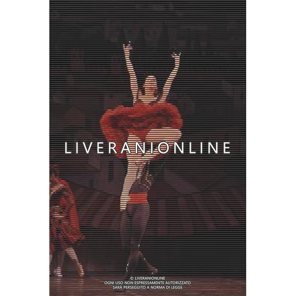 Ballet Nacional De Cuba perform scenes of Act I and Act III from Don Quixote part of the Magia De La Danza at the London Coliseum. /Agenzia Aldo Liverani Sas - ITALY ONLY - IL BALLETTO NAZIONALE DI CUBA DURANTE UNA SCENA DEL 1¡ E 3¡ ATTO DEL DON CHISCIOTTE A LONDRA