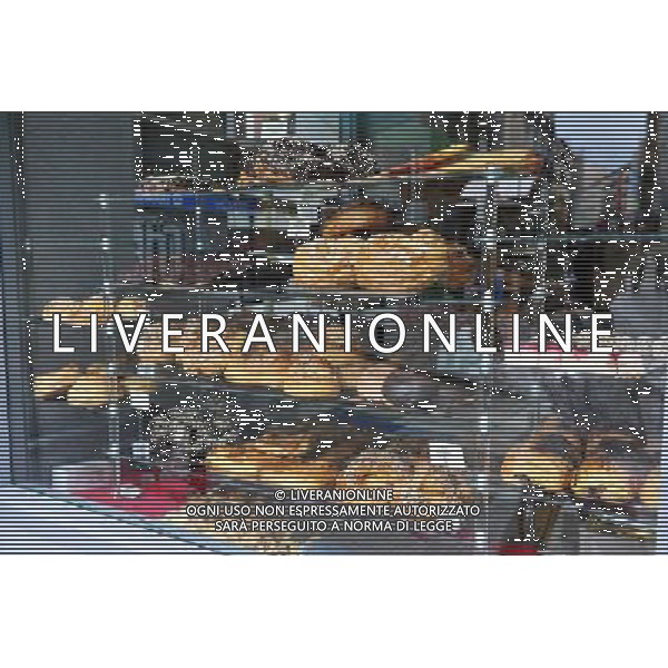 A bakery shop in Madrid Spain.USA OUT! ©Photoshot/Agenzia Aldo Liverani Sas - ITALY ONLY - VEDUTE DELLA CITTA\' DI MADRID - SPAGNA