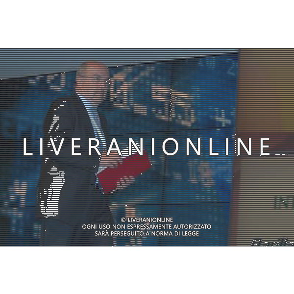 FIERE DI PARMA 09/04/2010 PER I 100 ANNI DI CONFINDUSTRIA, CONVEGNO: \'LIBERTA\' E BENESSERE. L\' ITALIA AL FUTURO\' NELLA FOTO JOAQUIM ALMUNIA COMMISSARIO EUROPEO ALLA CONCORRENZA © ROMANO/AGENZIA ALDO LIVERANI SAS