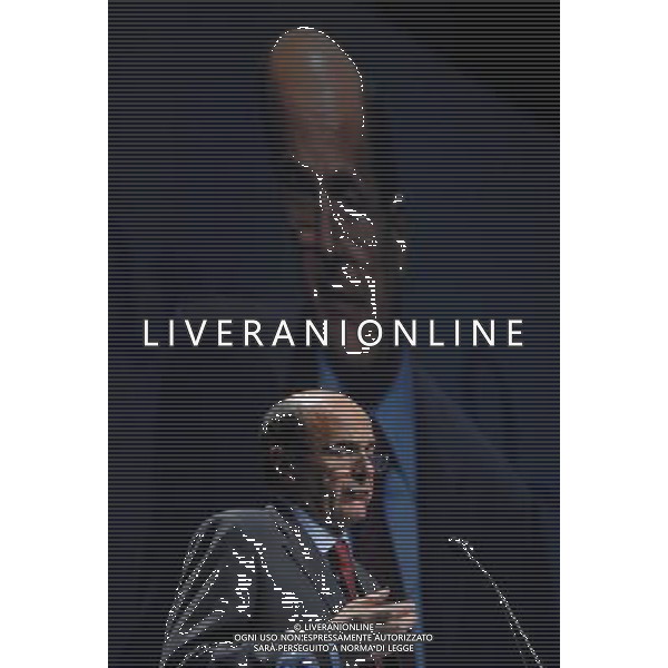 FIERE DI PARMA 09/04/2010 PER I 100 ANNI DI CONFINDUSTRIA, CONVEGNO: \'LIBERTA\' E BENESSERE. L\' ITALIA AL FUTURO\' NELLA FOTO PIER LUIGI BERSANI © ROMANO/AGENZIA ALDO LIVERANI SAS