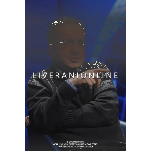FIERE DI PARMA 09/04/2010 PER I 100 ANNI DI CONFINDUSTRIA, CONVEGNO: \'LIBERTA\' E BENESSERE. L\' ITALIA AL FUTURO\' NELLA FOTO SERGIO MARCHIONNE © ROMANO/AGENZIA ALDO LIVERANI SAS
