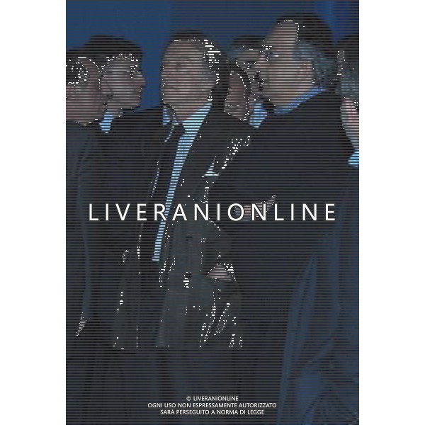 FIERE DI PARMA 09/04/2010 PER I 100 ANNI DI CONFINDUSTRIA, CONVEGNO: \'LIBERTA\' E BENESSERE. L\' ITALIA AL FUTURO\' NELLA FOTO LUCA CORDERO DI MONTEZEMOLO E SERGIO MARCHIONNE © ROMANO/AGENZIA ALDO LIVERANI SAS