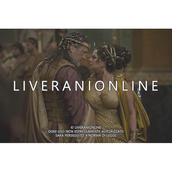 FILM\'SCONTRO TRA I TITANI\' 2010 NELLA FOTO Vincente Regan, Polly Walker AG ALDO LIVERANI
