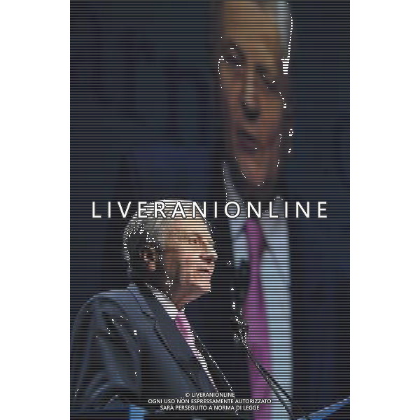 PARMA 10/4/2010 PER I 100 ANNI DI CONFINDUSTRIA, CONVEGNO: \'LIBERTA\' E BENESSERE. L\' ITALIA AL FUTURO\' NELLA FOTO JEAN CLAUD TRICHET FOTO ROMANO/AG ALDO LIVERANI