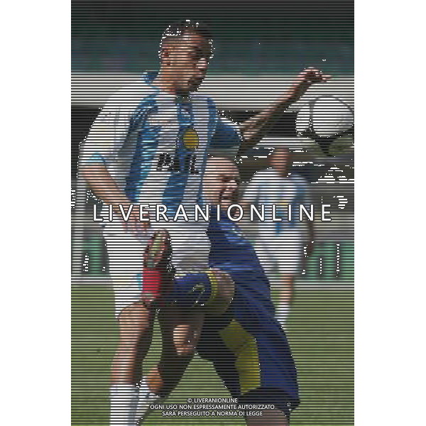 VERONA-PESCARA LEGA PRO 11/04/2010 NELLA FOTO SODDIMO-COMAZZI FOTO PAOLA GARBUIO-AG ALDO LIVERANI