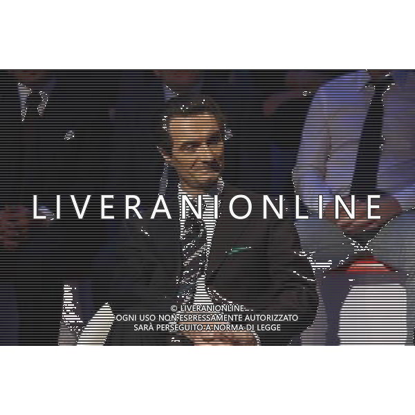 TRASMISSIONE TV: \' L\'ULTIMA PAROLA\' TITOLO DELLA PUNTATA: CHIAGNE E... In Lombardia, quattrocento sindaci consegnano la fascia tricolore perchŽ non hanno soldi. In Sicilia si assumono altri dipendenti pubblici: per fare cosa?. In Veneto i piccoli imprenditori si suicidano A Napoli c\' chi fa l\'elogio dell\'ammuina. Nord e Sud si dividono sui soldi e sulle colpe della politica. nella foto: Attilio FONTANA ( Lega Nord) foto Antonio Sorano - Ag. Aldo Liverani sas