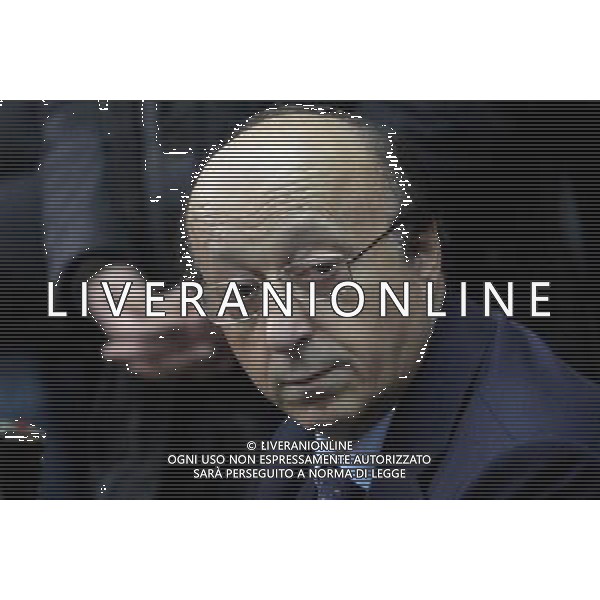 NAPOLI 13 APRILE 2010-PALAZZO DI GIUSTIZIA PROCESSO CALCIOPOLI NELLA FOTO LUCIANO MOGGI FOTO MOSCA AG.ALDO LIVERANI