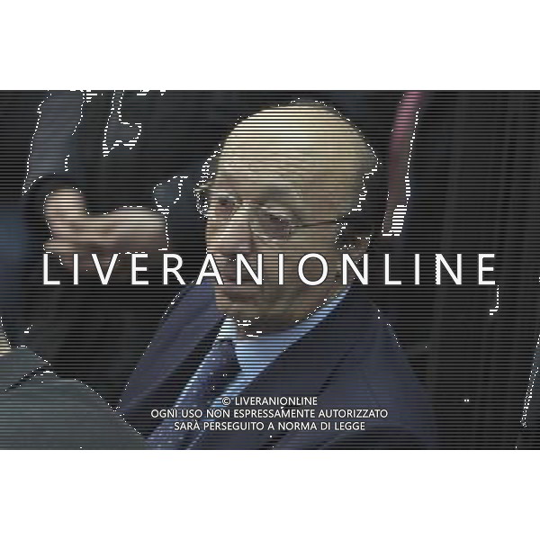 NAPOLI 13 APRILE 2010-PALAZZO DI GIUSTIZIA PROCESSO CALCIOPOLI NELLA FOTO LUCIANO MOGGI FOTO MOSCA AG.ALDO LIVERANI