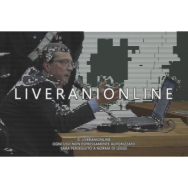 NAPOLI 13 APRILE 2010-PALAZZO DI GIUSTIZIA PROCESSO CALCIOPOLI NELLA FOTO COLONNELLO ATTILIO AURICCHIO FOTO MOSCA AG.ALDO LIVERANI