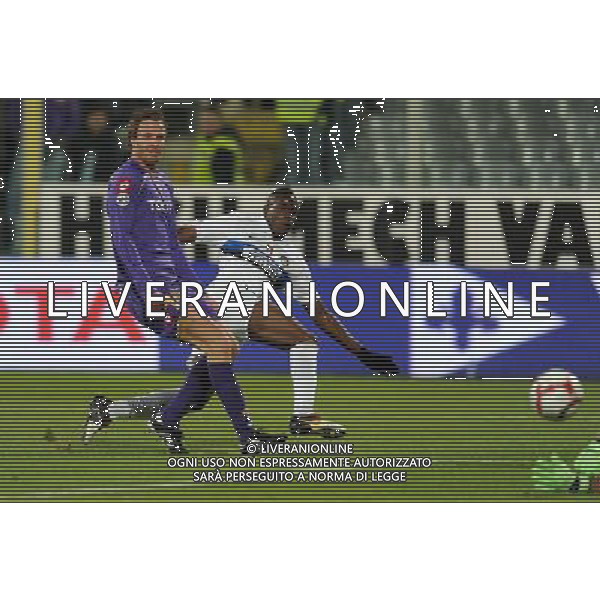 Coppa Italia TIM Cup 2009/2010 Semifinale Ritorno Firenze - 13.04.2010 Fiorentina-Inter Nella Foto:OCCASIONE BALOTELLI MARIO /Ph.Vitez-Ag. Aldo Liverani