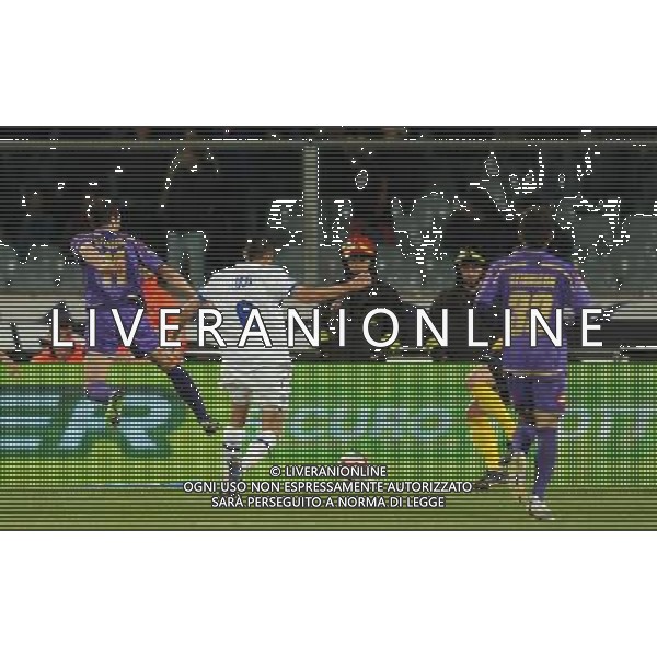 Coppa Italia TIM Cup 2009/2010 Semifinale Ritorno Firenze - 13.04.2010 Fiorentina-Inter Nella Foto:OCCASIONE GILARDINO /Ph.Vitez-Ag. Aldo Liverani