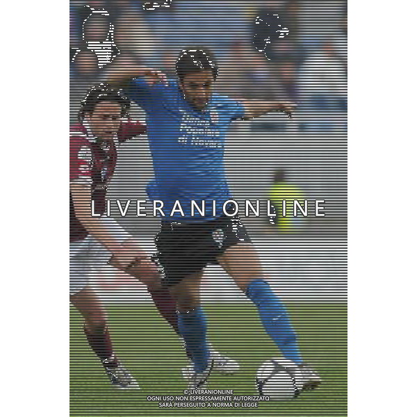 Campionato Lega PRO 1° Divisione Novara 11-04-2010 Novara - Foligno nella foto: Juliano Vicentini (Novara) foto Garavaglia - ag. Aldo Liverani sas 