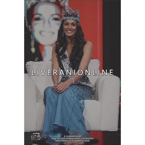 TRASMISSIONE TV: \' CHIAMBRETTI NIGHT\' nella foto: KAIANE ALDORINO (MISS MONDO 2009) © Antonio Sorano - Ag. Aldo Liverani sas