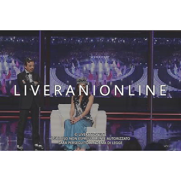 TRASMISSIONE TV: \' CHIAMBRETTI NIGHT\' nella foto: KAIANE ALDORINO (MISS MONDO 2009) - Piero CHIAMBRETTI © Antonio Sorano - Ag. Aldo Liverani sas