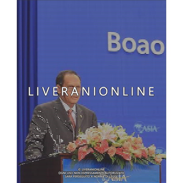 (100410) -- BOAO, April 10, 2010 () -- Timor-Leste\'s Vice President Jose Luis Guterres addresses the opening plenary of Boao Forum for Asia (BFA) Annual Conference 2010 in Boao, a scenic town in south China\'s Hainan Province, April 10, 2010. The BFA Annual Conference 2010 with the theme \'Green Recovery: Asia\'s Realistic Choice for Sustainable Growth\' officially opened here Saturday. (/Fan Rujun) (jl) ©Photosot/Agenzia Aldo Liverani Sas - ITALY ONLY: FORUM PER L\'ASIA 2010 CHE SI TIENE NELLA CITTA\' CINESE DI BOAO