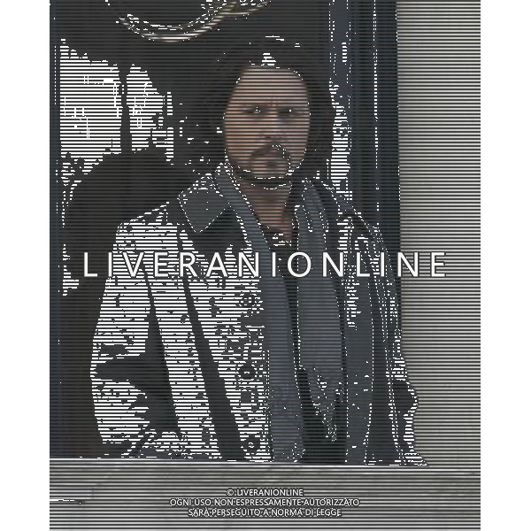 Venezia - set del film: \' The tourist\' nella foto: Johnny DEPP © Rush-Vicard/PLANET PHOTOS - Ag. Aldo Liverani sas ITALY ONLY