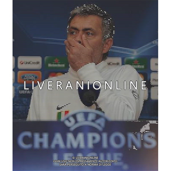 Champions League 2009/2010 Semifinale Andata Milano - 19.04.2010 Allenamento e Conferenza Stampa Inter Barcellona Nella Foto:MOURINHO JOSE\' /Ph.Vitez-Ag. Aldo Liverani