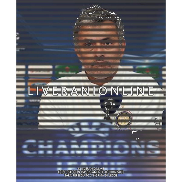 Champions League 2009/2010 Semifinale Andata Milano - 19.04.2010 Allenamento e Conferenza Stampa Inter Barcellona Nella Foto:MOURINHO JOSE\' /Ph.Vitez-Ag. Aldo Liverani