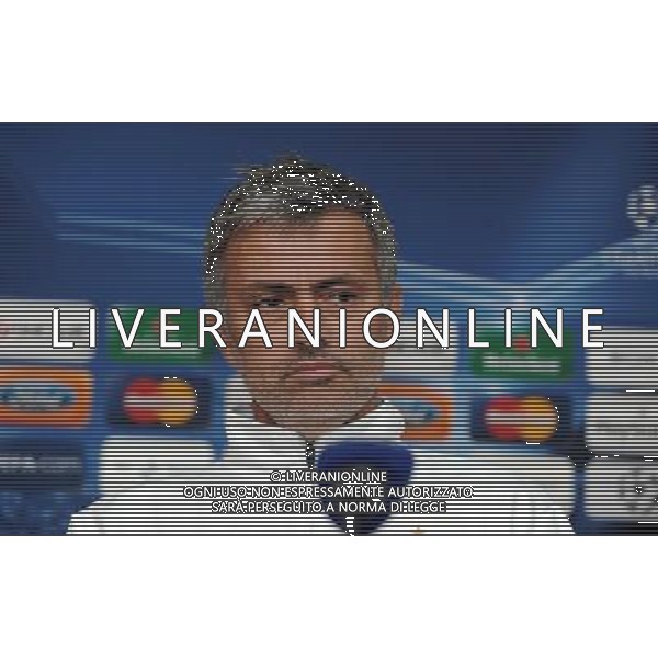 Champions League 2009/2010 Semifinale Andata Milano - 19.04.2010 Allenamento e Conferenza Stampa Inter Barcellona Nella Foto:MOURINHO JOSE\' /Ph.Vitez-Ag. Aldo Liverani