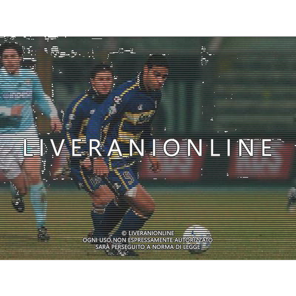 PARMA 20/01/04 OTTAVI DI FINALE TIM CUP 2003/04 PARMA-LAZIO nella foto adriano ribeiro* ph gigi arcaini/ag.aldo liverani