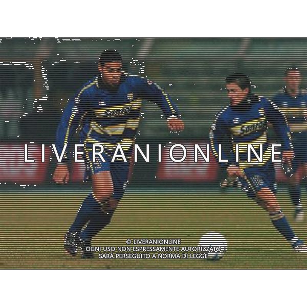 PARMA 20/01/04 OTTAVI DI FINALE TIM CUP 2003/04 PARMA-LAZIO nella foto adriano ribeiro* ph gigi arcaini/ag.aldo liverani