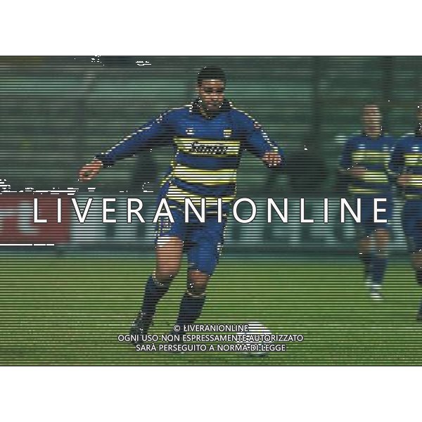 PARMA 20/01/04 OTTAVI DI FINALE TIM CUP 2003/04 PARMA-LAZIO nella foto adriano ribeiro* ph gigi arcaini/ag.aldo liverani
