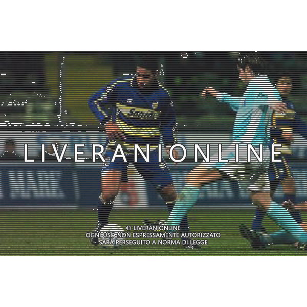 PARMA 20/01/04 OTTAVI DI FINALE TIM CUP 2003/04 PARMA-LAZIO nella foto adriano ribeiro* ph gigi arcaini/ag.aldo liverani