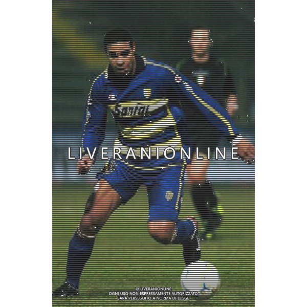 PARMA 20/01/04 OTTAVI DI FINALE TIM CUP 2003/04 PARMA-LAZIO nella foto adriano ribeiro* ph gigi arcaini/ag.aldo liverani