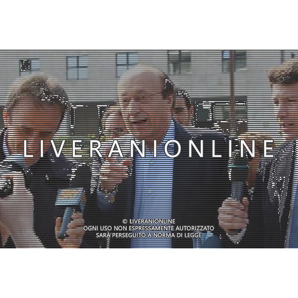 NAPOLI 20 APRILE 2010 PALAZZO DI GIUSTIZIA PROCESSO CALCIOPOLI NELLA FOTO : LUCIANO MOGGI FOTO MOSCA AG.ALDO LIVERANI