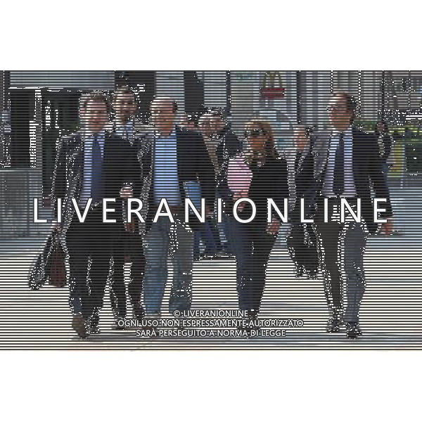 NAPOLI 20 APRILE 2010 PALAZZO DI GIUSTIZIA PROCESSO CALCIOPOLI NELLA FOTO : LUCIANO MOGGI FOTO MOSCA AG.ALDO LIVERANI