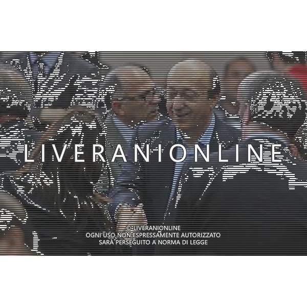 NAPOLI 20 APRILE 2010 PALAZZO DI GIUSTIZIA PROCESSO CALCIOPOLI NELLA FOTO : LUCIANO MOGGI FOTO MOSCA AG.ALDO LIVERANI
