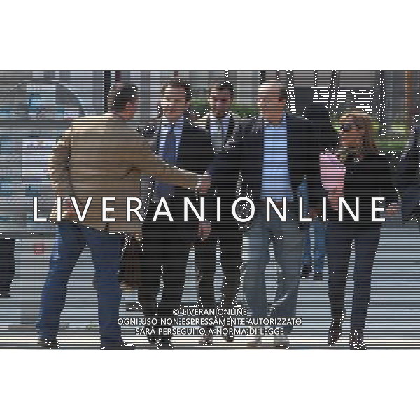 NAPOLI 20 APRILE 2010 PALAZZO DI GIUSTIZIA PROCESSO CALCIOPOLI NELLA FOTO LUCIANO MOGGI FOTO MOSCA AG.ALDO LIVERANI