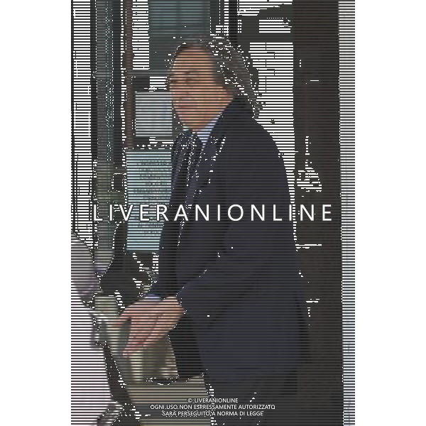 NAPOLI 20 APRILE 2010 PALAZZO DI GIUSTIZIA PROCESSO CALCIOPOLI NELLA FOTO PAOLO TROFINO AVVOCATO DI LUCIANO MOGGI FOTO MOSCA AG.ALDO LIVERANI