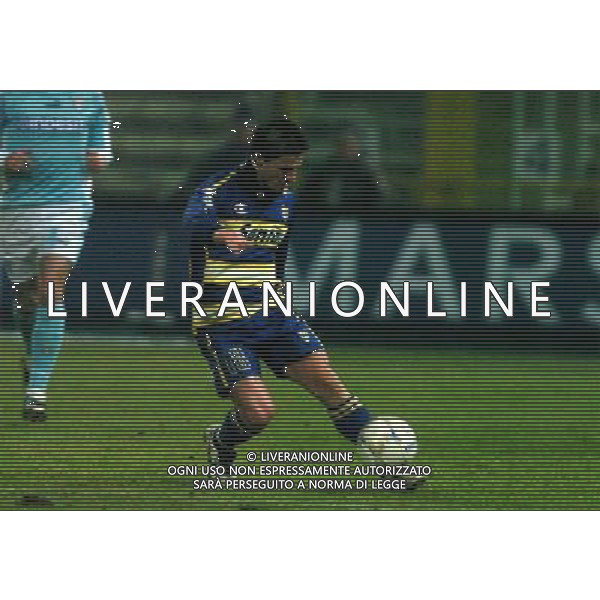 PARMA 20/01/04 OTTAVI DI FINALE TIM CUP 2003/04 PARMA-LAZIO nella foto carbone benny* ph gigi arcaini/ag.aldo liverani