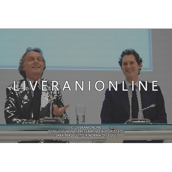 ©AlessTorino-20-04-2010 Montezemolo lascia la Fiat. John Elkann nuovo Presidente Nella foto : Luca Cordero di Montezemolo - John ELKANN © Alessandro Falzone/- Ag. Aldo Liverani sas