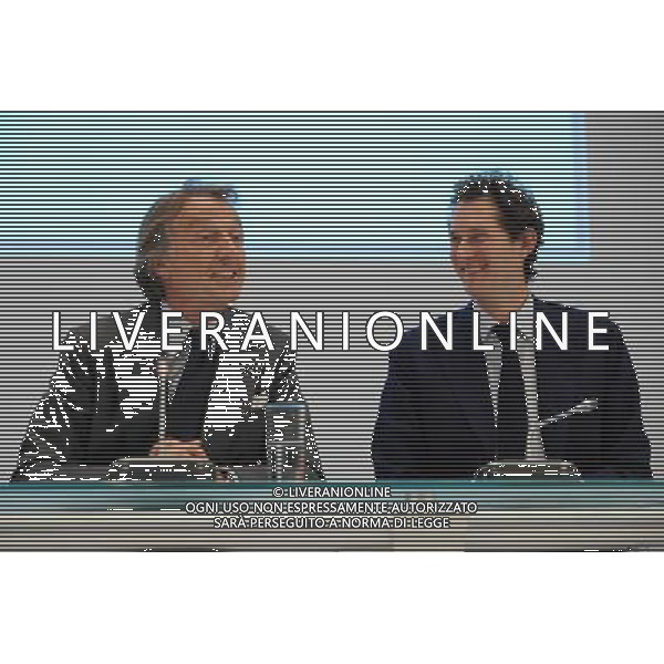 ©AlessTorino-20-04-2010 Montezemolo lascia la Fiat. John Elkann nuovo Presidente Nella foto : Luca Cordero di Montezemolo - John ELKANN © Alessandro Falzone/- Ag. Aldo Liverani sas