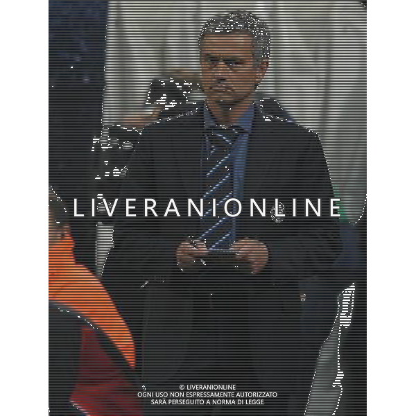 Champions League 2009/2010 Semifinale Andata Milano - 20.04.2010 Inter-Barcellona Nella Foto:MOURINHO JOSE\' /Ph.Vitez-Ag. Aldo Liverani