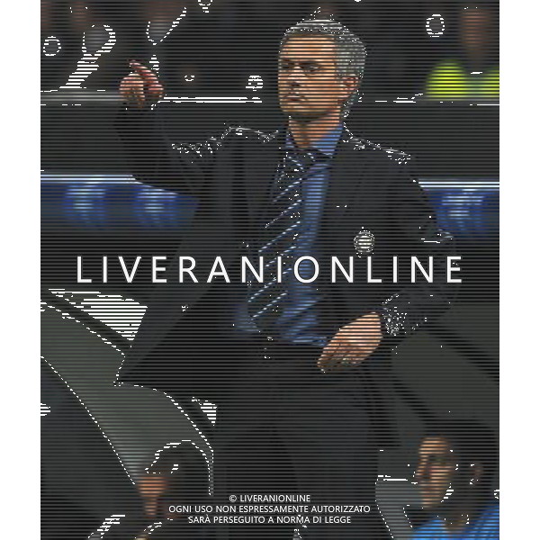Champions League 2009/2010 Semifinale Andata Milano - 20.04.2010 Inter-Barcellona Nella Foto:MOURINHO JOSE\' /Ph.Vitez-Ag. Aldo Liverani