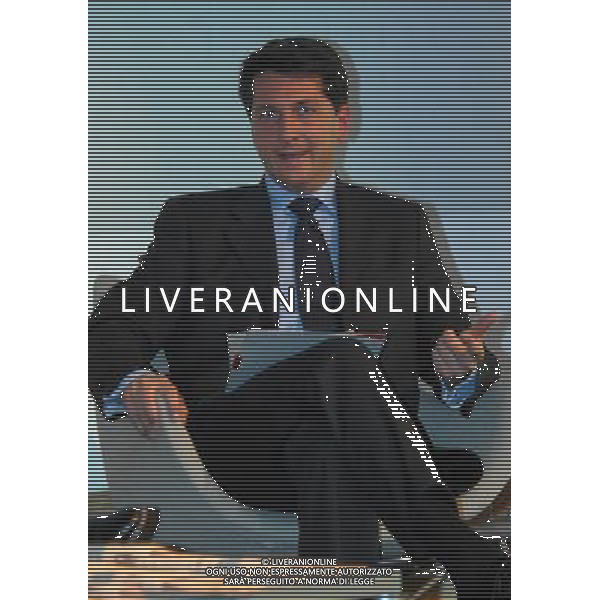MILANO 20/4/2010 SOLE 24 ORE VIA MONTEROSA, 91 FORUM BANCA \' IMPRESA. DIBATITO SUL RILANCIO INDUSTRIALE E FINANZIARIO: I PROTAGONISTI A CONFRONTO NELLA FOTO LUIS CUTTICA MANAGING DIRECTOR HEAD OF MILAN BRANCH SACE FOTO ROMANO/AG ALDO LIVERANI