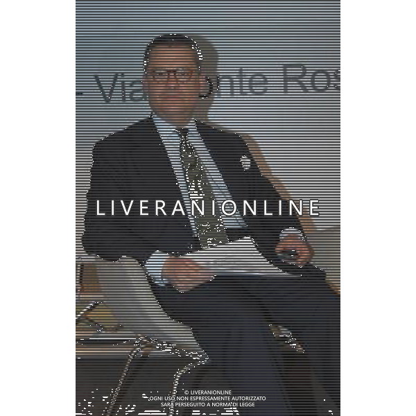 MILANO 20/4/2010 SOLE 24 ORE VIA MONTEROSA, 91 FORUM BANCA \' IMPRESA. DIBATITO SUL RILANCIO INDUSTRIALE E FINANZIARIO: I PROTAGONISTI A CONFRONTO NELLA FOTO FEDERICO IMBERT CEO CREDIT SUISS IN ITALIA FOTO ROMANO/AG ALDO LIVERANI