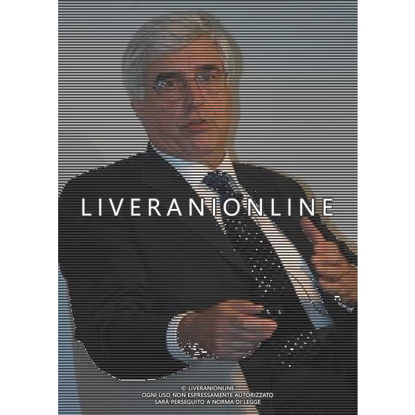MILANO 20/4/2010 SOLE 24 ORE VIA MONTEROSA, 91 FORUM BANCA \' IMPRESA. DIBATITO SUL RILANCIO INDUSTRIALE E FINANZIARIO: I PROTAGONISTI A CONFRONTO NELLA FOTO MIRANO SANCIN DIRETTORE DELEGATO E CONSIGLIERE DELEGATO KILOMETRO ROSSO FOTO ROMANO/AG ALDO LIVERANI