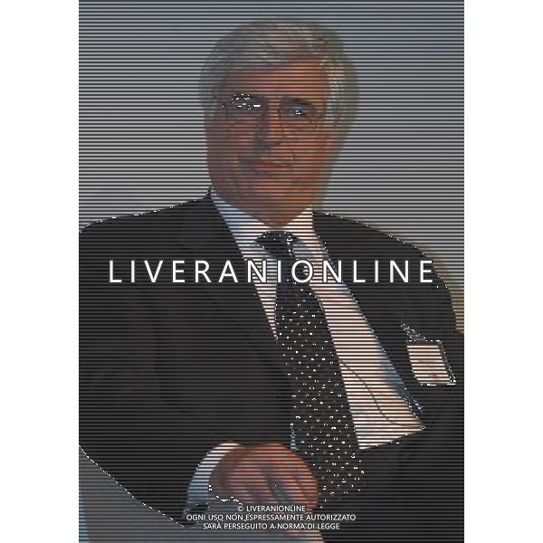 MILANO 20/4/2010 SOLE 24 ORE VIA MONTEROSA, 91 FORUM BANCA \' IMPRESA. DIBATITO SUL RILANCIO INDUSTRIALE E FINANZIARIO: I PROTAGONISTI A CONFRONTO NELLA FOTO MIRANO SANCIN DIRETTORE DELEGATO E CONSIGLIERE DELEGATO KILOMETRO ROSSO FOTO ROMANO/AG ALDO LIVERANI