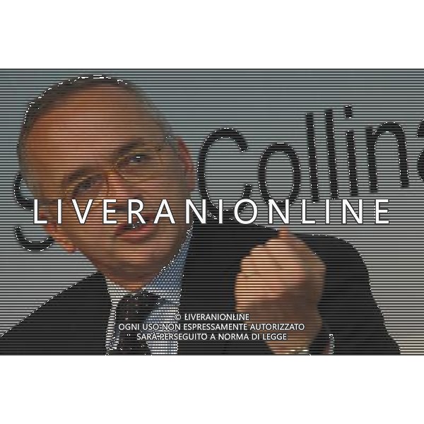 MILANO 20/4/2010 SOLE 24 ORE VIA MONTEROSA, 91 FORUM BANCA \' IMPRESA. DIBATITO SUL RILANCIO INDUSTRIALE E FINANZIARIO: I PROTAGONISTI A CONFRONTO NELLA FOTO ANTONIO VIGNI DIRETTORE GENERALE BANCA MONTE PASCHI DI SIENA FOTO ROMANO/AG ALDO LIVERANI
