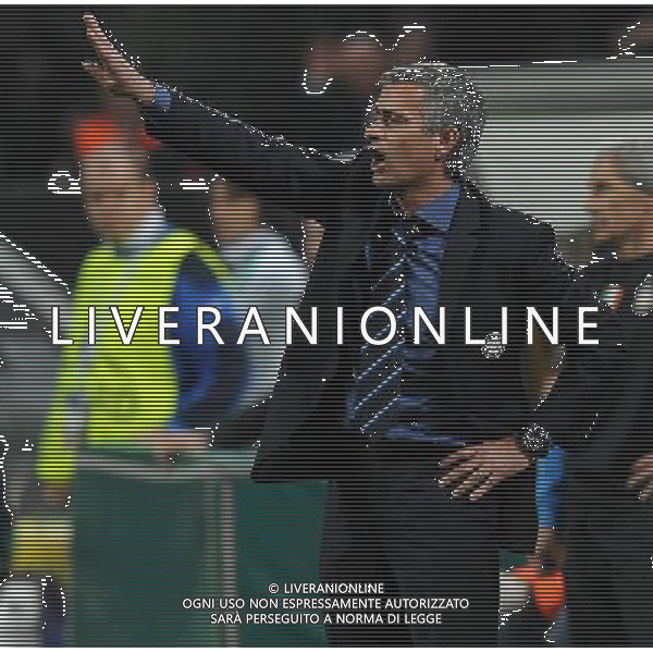 Champions League 2009/2010 Semifinale Andata Milano - 20.04.2010 Inter-Barcellona Nella Foto:MOURINHO JOSE\' /Ph.Vitez-Ag. Aldo Liverani