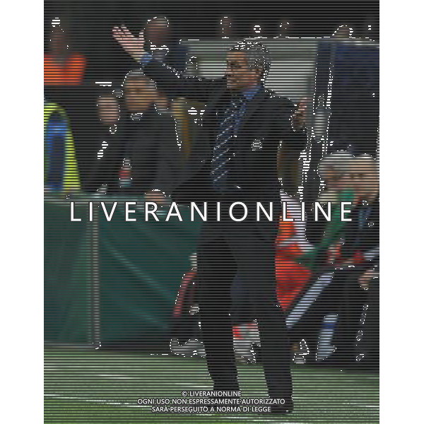 Champions League 2009/2010 Semifinale Andata Milano - 20.04.2010 Inter-Barcellona Nella Foto:MOURINHO JOSE\' /Ph.Vitez-Ag. Aldo Liverani