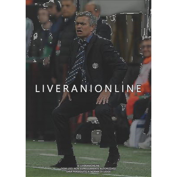 Champions League 2009/2010 Semifinale Andata Milano - 20.04.2010 Inter-Barcellona Nella Foto:MOURINHO JOSE\' /Ph.Vitez-Ag. Aldo Liverani