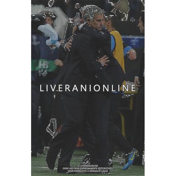 Champions League 2009/2010 Semifinale Andata Milano - 20.04.2010 Inter-Barcellona Nella Foto:JOSE\' MOURINHO A FINE PARTITA /Ph.Vitez-Ag. Aldo Liverani