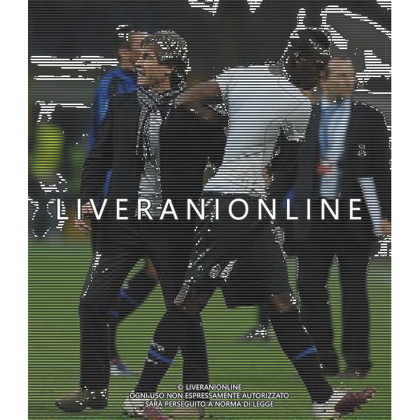 Champions League 2009/2010 Semifinale Andata Milano - 20.04.2010 Inter-Barcellona Nella Foto:MARIO BALOTELLI ESCE FISCHIATO DAI TIFOSI A FINE GARA /Ph.Vitez-Ag. Aldo Liverani