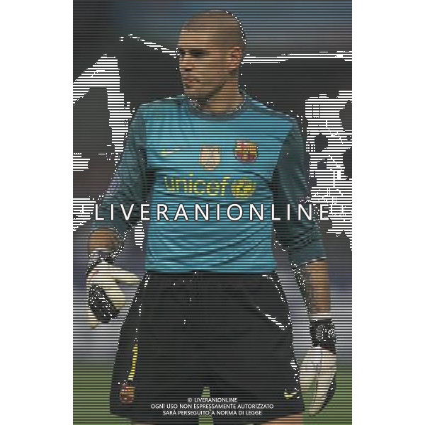 Milano 20-04-2010 Champions League 2009/2010 inter-barcellona 3:1 nella foto victor valdes ph marco luzzani/ag aldo liverani s.a.s.